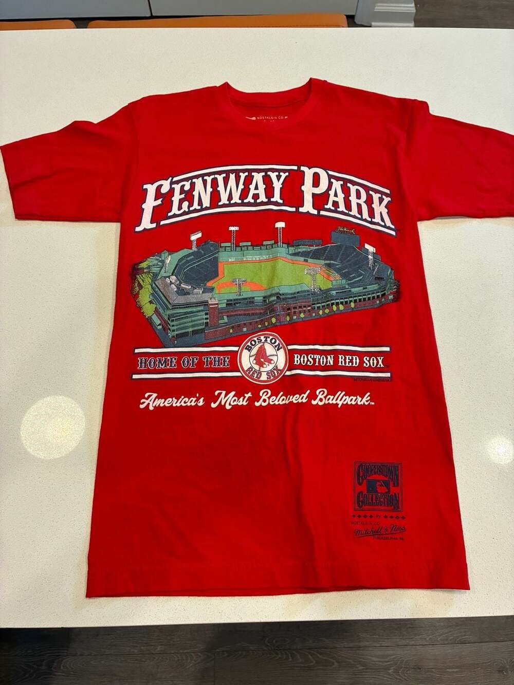 Mitchell & Ness Boston Red Sox Fenway Park T-Shirt Size S